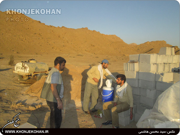 تصاویر/ اردوی محرومیت زدایی هیئت عاشورایی شهدای گمنام خنج