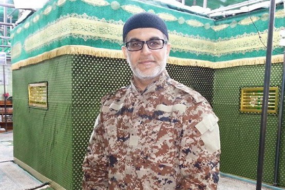 عکس: مداح معروفی که مدافع حرم شد