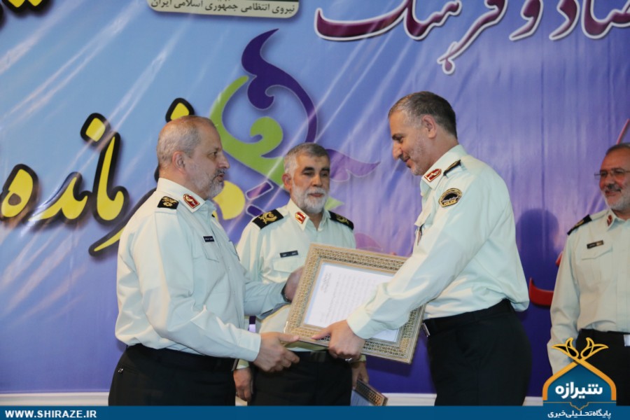 تودیع و معارفه فرمانده انتظامی فارس