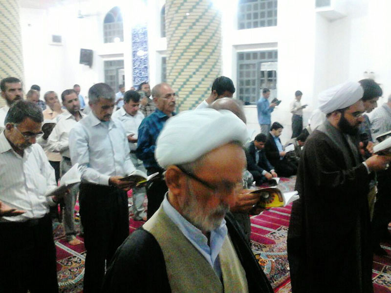دعای توسل به شکرانه سلامتی رهبر انقلاب در کوار دعای توسل به شکرانه سلامتی رهبر انقلاب در کوار
