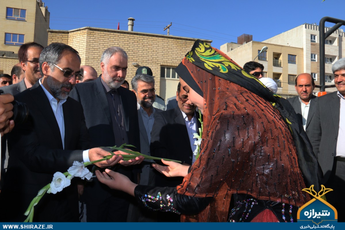 آیین بازگشایی مدارس در شیراز