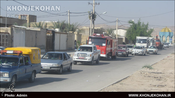 تصاویر/ مانور امداد و نجات در خنج تصاویر/ مانور امداد و نجات در خنج