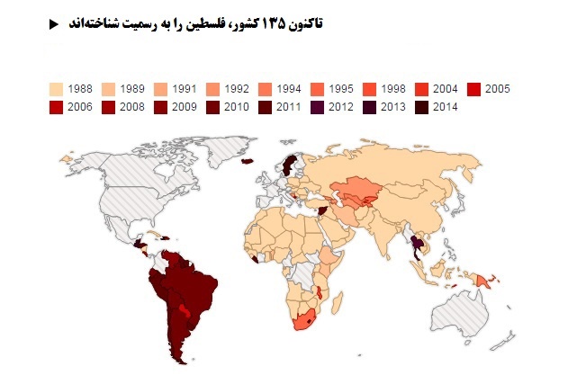 کدام کشورها تاکنون فلسطین را به رسمیت شناختهاند؟ کدام کشورها تاکنون فلسطین را به رسمیت شناختهاند؟