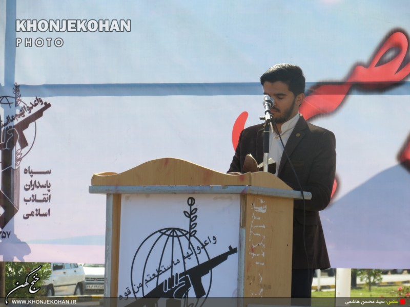 گزارش تصویری(1): استقبال باشکوه تسنن و تشیع خنج از کاروان شهدای گمنام