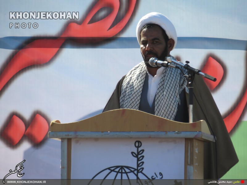 گزارش تصویری(1): استقبال باشکوه تسنن و تشیع خنج از کاروان شهدای گمنام