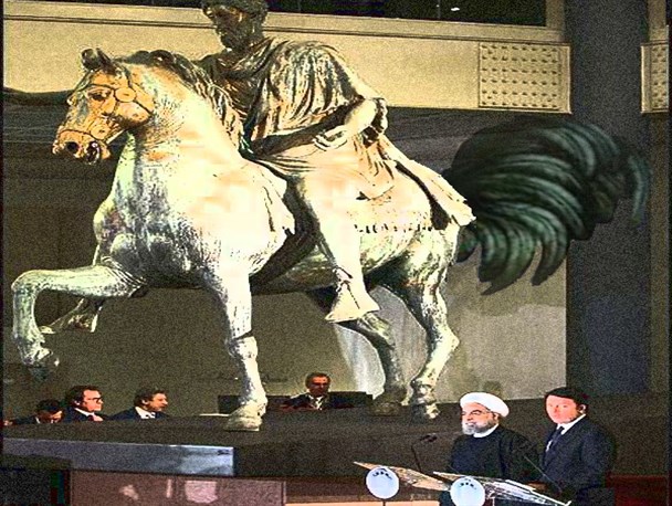 زانو زدن «والرین» در برابر «پادشاه ایران» را به نخست وزیر ایتالیا نشان دهید/ این به آن در! زانو زدن «والرین» در برابر «پادشاه ایران» را به نخست وزیر ایتالیا نشان دهید/ این به آن در!