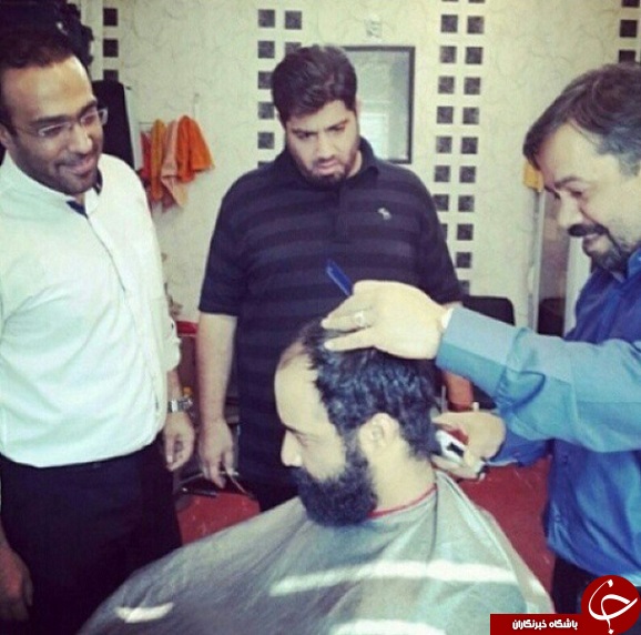 مداح معروفی که آرایشگر شد + عکس
