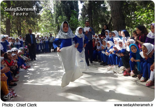 فرشته های کوچک خرامه «مکلف» شدند + تصاویر