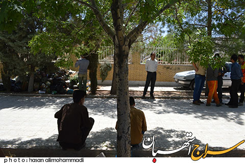 مکان جدید سایت زباله، اداره آبفای استهبان شد!!