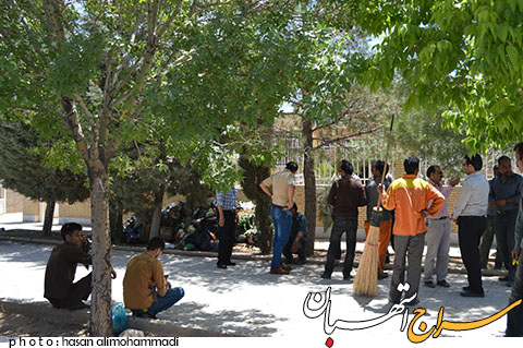 مکان جدید سایت زباله، اداره آبفای استهبان شد!!