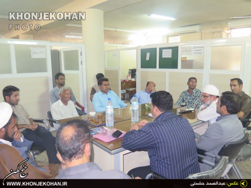 دیدار صمیمی اصحاب رسانه خنج با امام جمعه اهل سنت + تصاویر