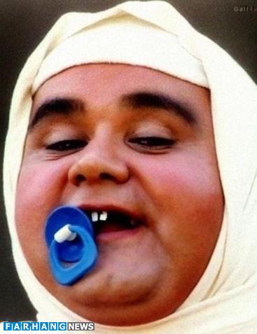 اکبر عبدی در نقش نوزاد + عکس اکبر عبدی در نقش نوزاد + عکس