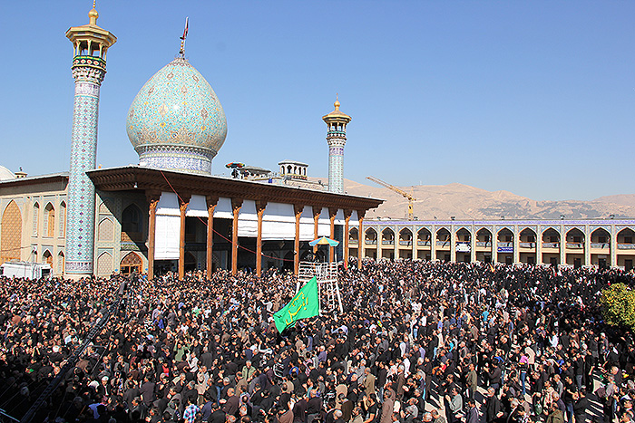 شور اربعین در شیراز/ سوگواری جاماندگان کربلا در سومین حرم اهل بیت(ع) شور اربعین در شیراز/ سوگواری جاماندگان کربلا در سومین حرم اهل بیت(ع)