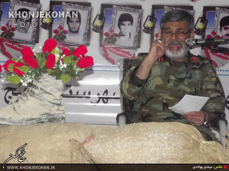 گزارش تصویری: چهارمین یادواره بزرگ شهدای شهرستان خنج