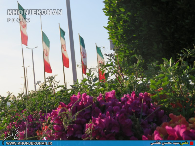 تصاویری زیبا از فضای سبز شهر خنج تصاویری زیبا از فضای سبز شهر خنج