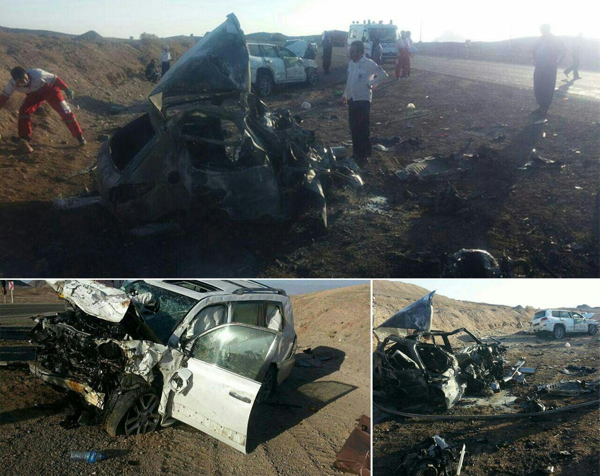 مصدومیت رئیس سنی مجلس در تصادف/ سرنشینان پژو جان باختند