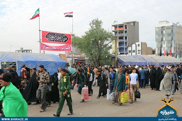 اصحاب رسانه فارس از موکب احمد بن موسی(ع) رهسپار کربلا شدند