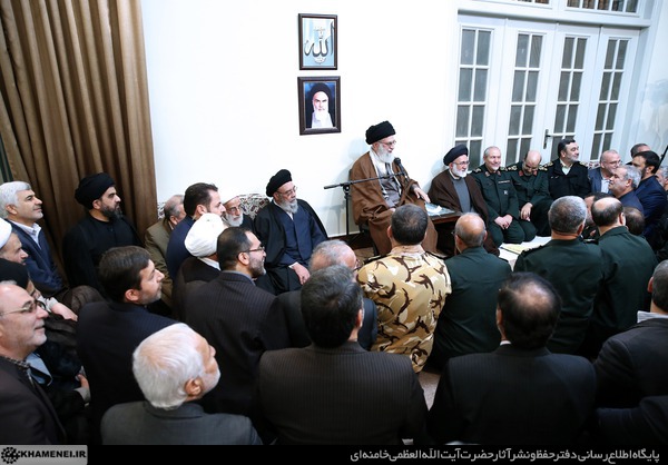 دیدار جمعی از مسئولان و شخصیتهای استان اصفهان با رهبر انقلاب دیدار جمعی از مسئولان و شخصیتهای استان اصفهان با رهبر انقلاب
