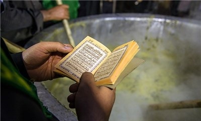 پخت نذری با طعم عشق و ارادت به سرور و سالار شهیدان
