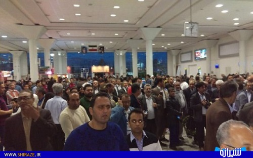 مراسم استقبال از مربیان شیرازی تیم ملی فوتسال+ تصاویر مراسم استقبال از مربیان شیرازی تیم ملی فوتسال+ تصاویر