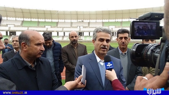 بازدید رسانه های خارجی از ورزشگاه پارس شیراز + تصاویر بازدید رسانه های خارجی از ورزشگاه پارس شیراز + تصاویر
