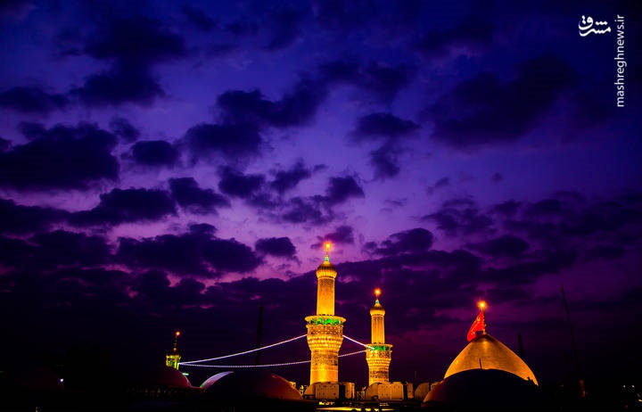 تصاویری زیبا از گنبد حرم امام حسین(ع)