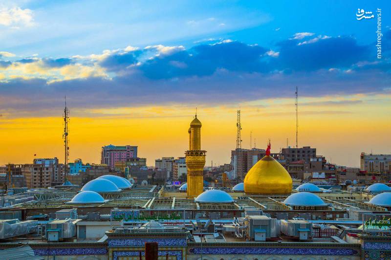 تصاویری زیبا از گنبد حرم امام حسین(ع)