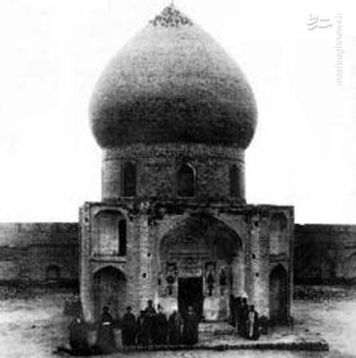 قدیمیترین تصویر از حرم سید الشهداء در کربلا قدیمیترین تصویر از حرم سید الشهداء در کربلا