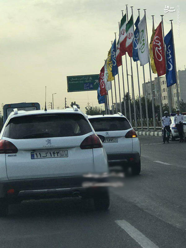 عکس/ پژو 2008 در خیابان های تهران!