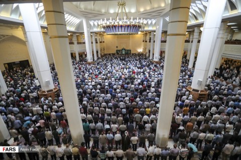 آیین نماز عید سعید فطر در شیراز؛ سومین حرم اهل بیت (ع) آیین نماز عید سعید فطر در شیراز؛ سومین حرم اهل بیت (ع)