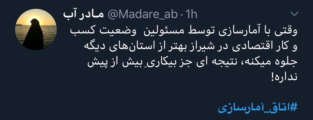 واکنش کاربران فضای مجازی نسبت به آمارسازی‌ها در فارس!