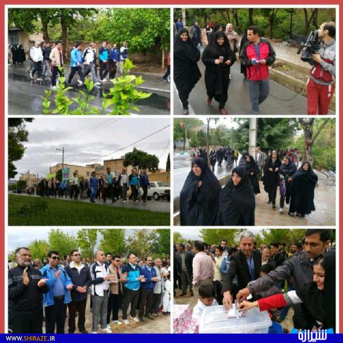 برگزاری همایش بزرگ پیادهروی خانوادگی در اقلید+عکس برگزاری همایش بزرگ پیادهروی خانوادگی در اقلید+عکس