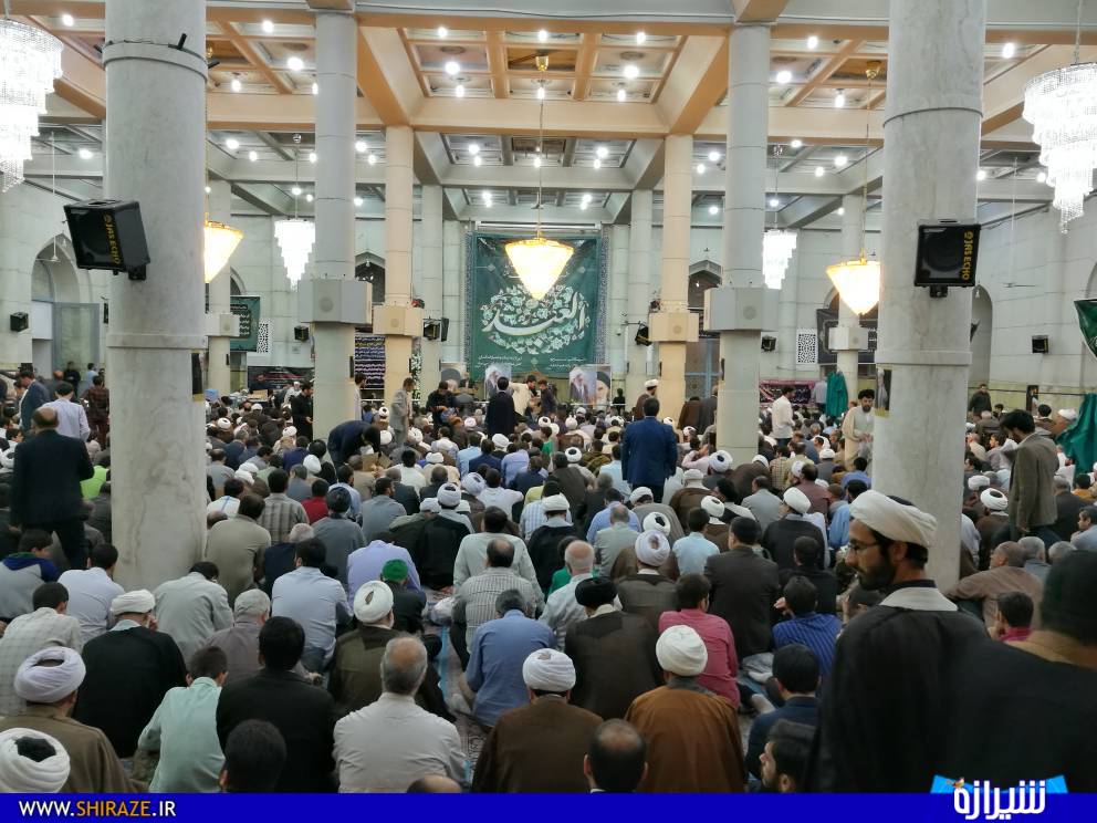 پیکر آیت الله ایمانی در قم تشییع و به خاک سپرده شد+ عکس