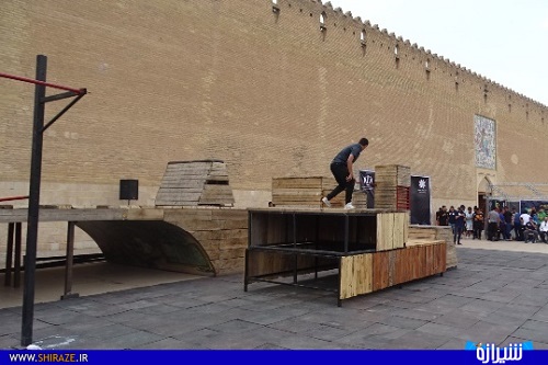 برگزاری مسابقات پارکور قهرمانی کشور در شیراز + تصاویر