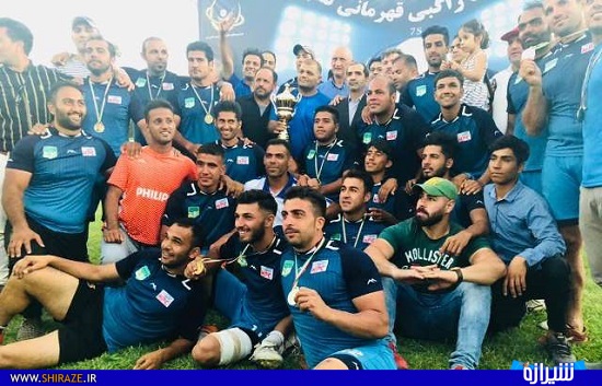 قهرمانی شیرازی ها در مسابقات راگبی کشور+ تصاویر
