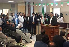 بهره برداری از بیمارستان ۱۰ تخت خوابی امام رضا(ع) کامفیروز با حضور وزیر بهداشت