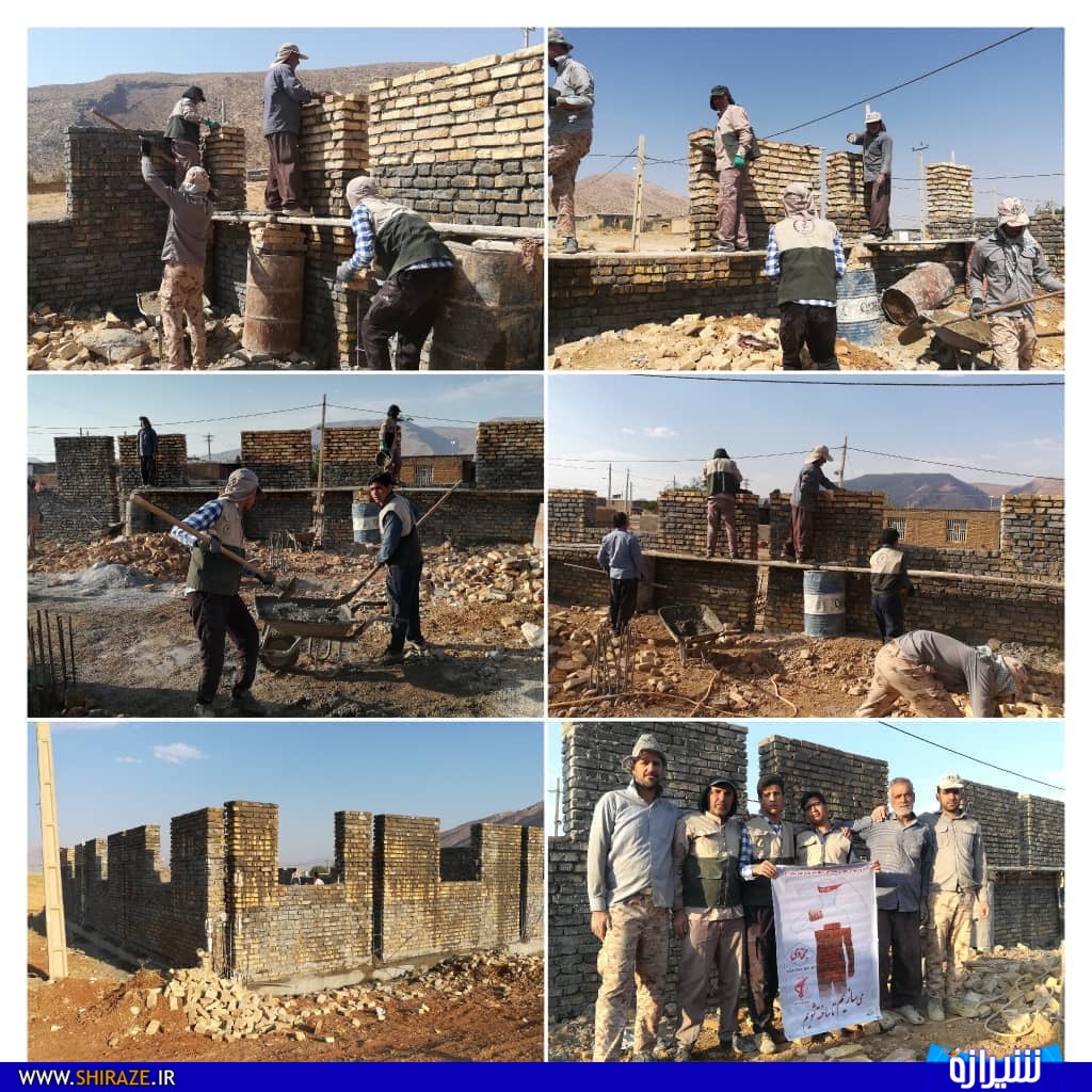 شور خدمت رسانی و سازندگی جهادگران بسیجی فارس در رزمایش«خدمت»+ فیلم و تصاویر