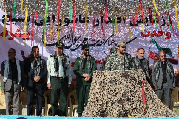 رزمایش بسیجیان ناحیه محمد رسول الله در سپیدان