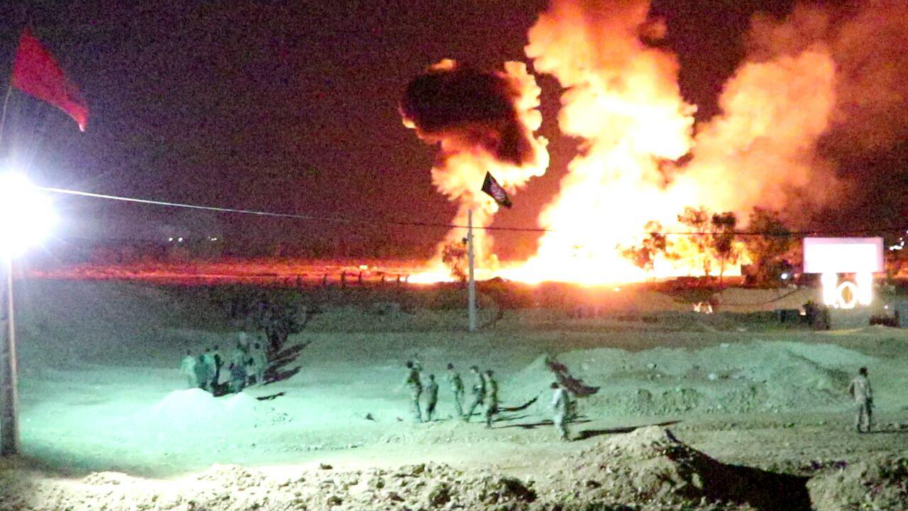 شبیه سازی عملیات والفجر 8 در شهرستان فسا