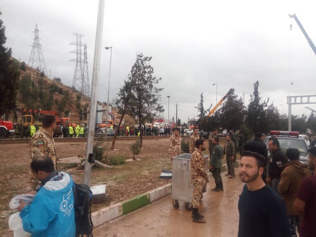 گزارش تصویری از سیل دروازه قرآن شیراز