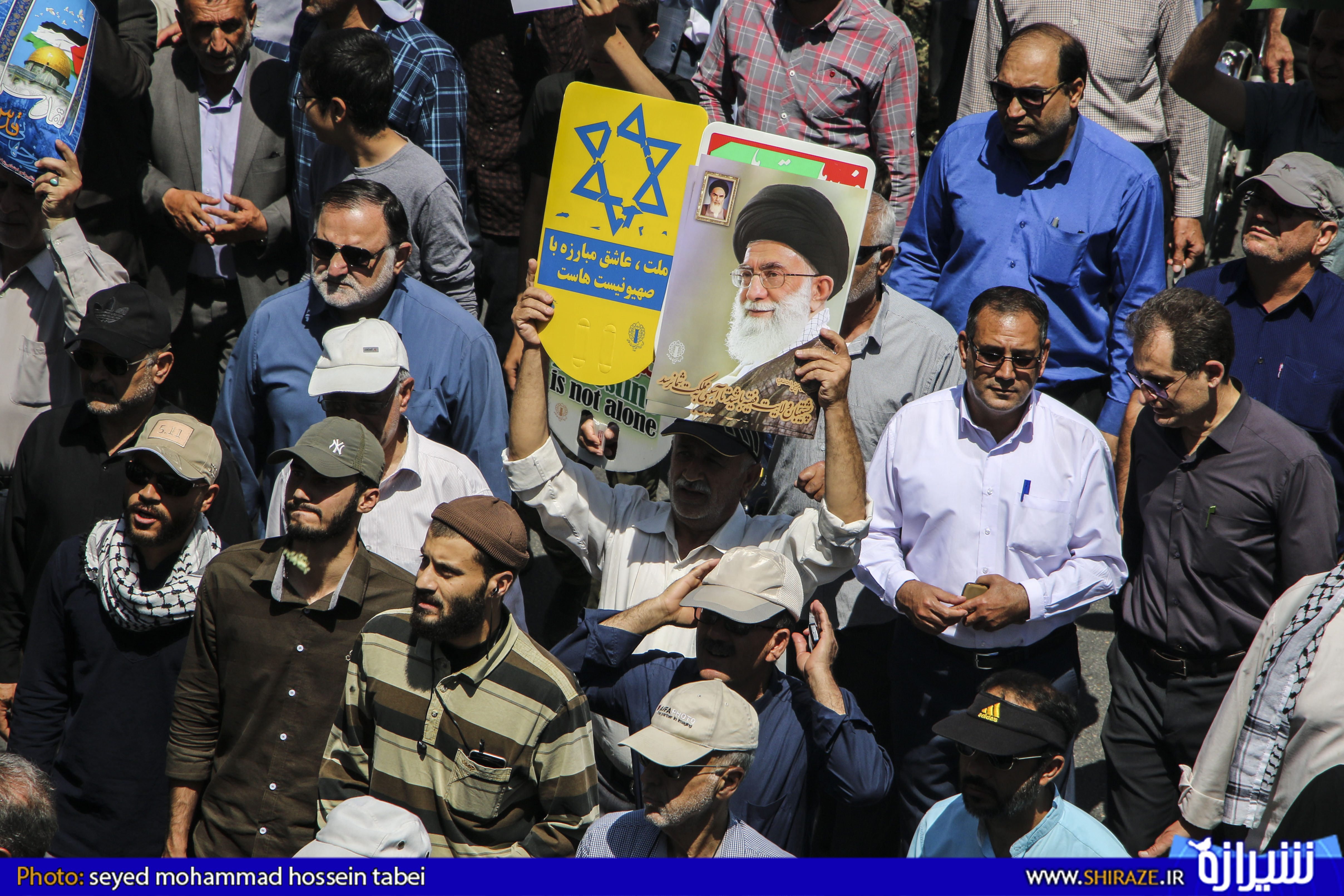 دهها هزار شیرازی «معامله قرن» را محکوم کردند دهها هزار شیرازی «معامله قرن» را محکوم کردند