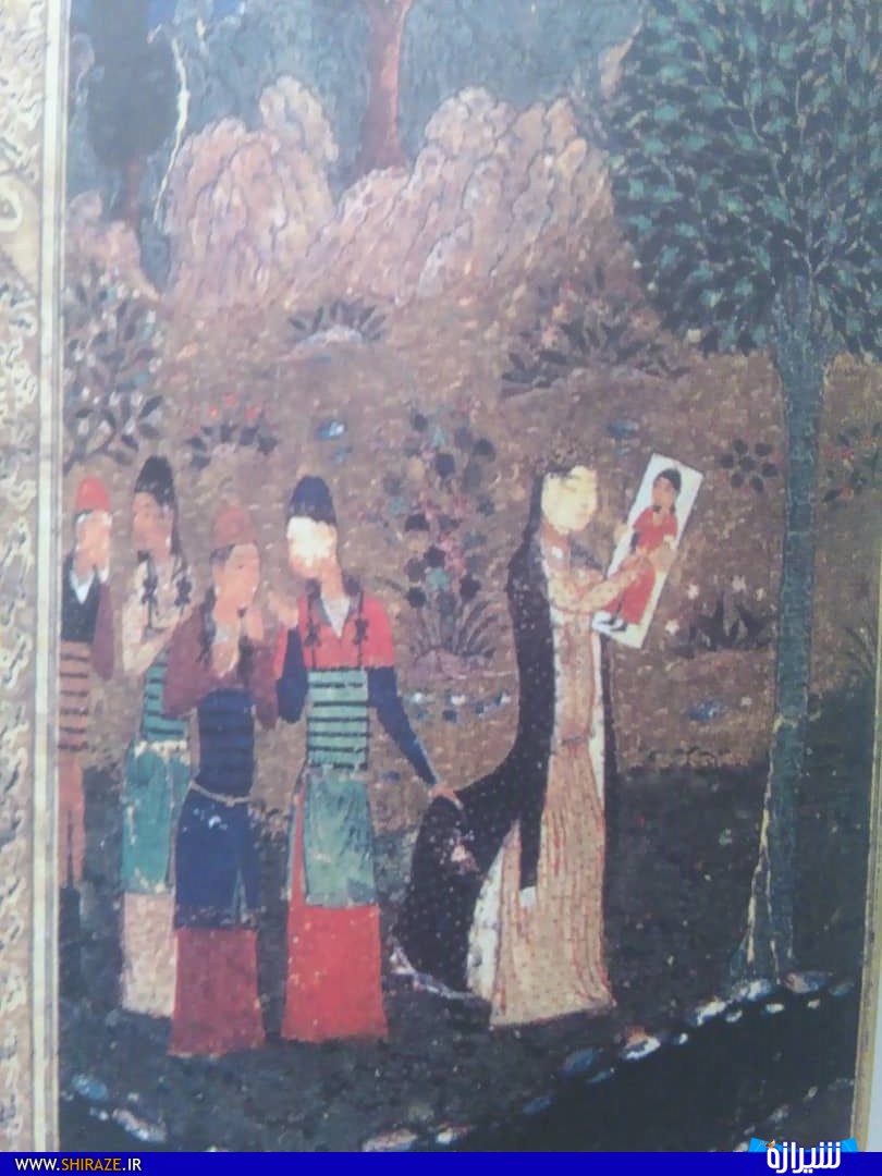 زنان شیرازی؛ سوژه نگارگران برای ترسیم مفهوم عفت زنان شیرازی؛ سوژه نگارگران برای ترسیم مفهوم عفت