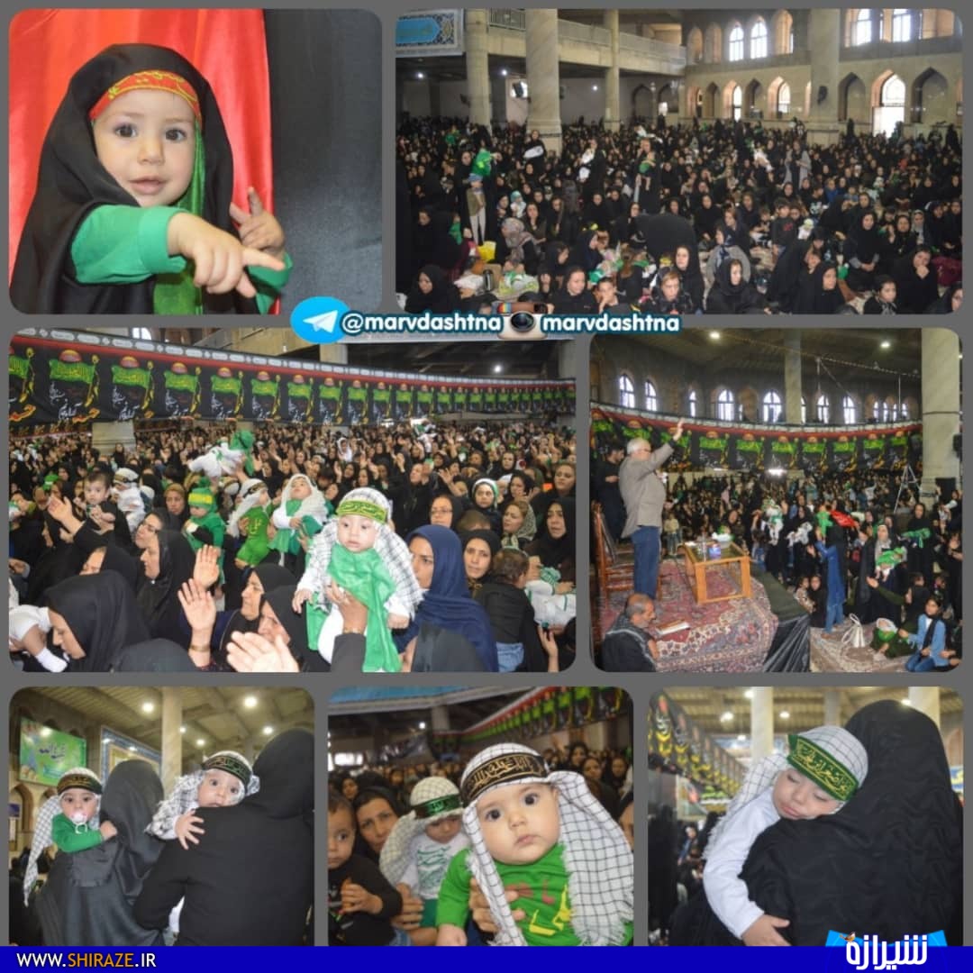 عکس/ همایش شیرخوارگان حسینی در شهرهای استان فارس