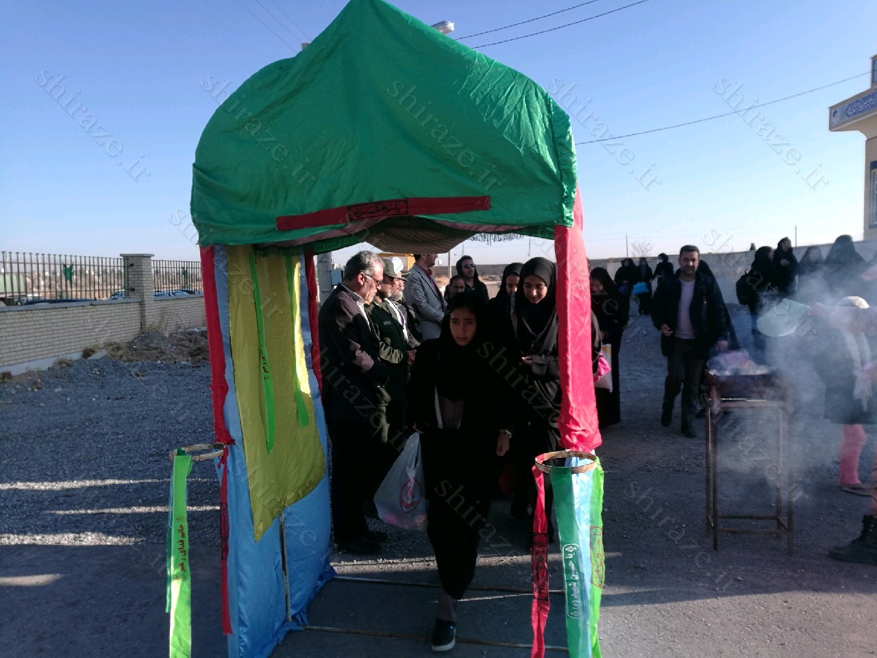 دانش آموزان خرم بیدی به راهیان نور اعزام شدند دانش آموزان خرم بیدی به راهیان نور اعزام شدند
