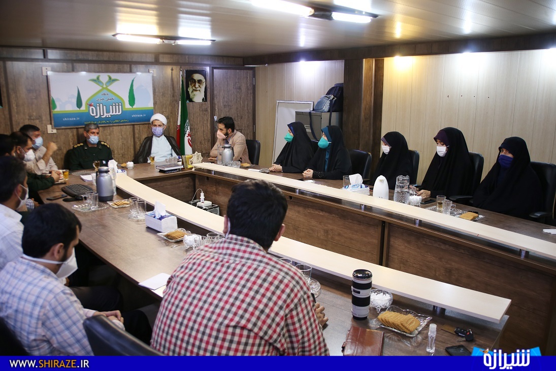 بازدید معاون هماهنگ‌کننده و مسئول نمایندگی ولی فقیه در سپاه فجر از دفتر شیرازه