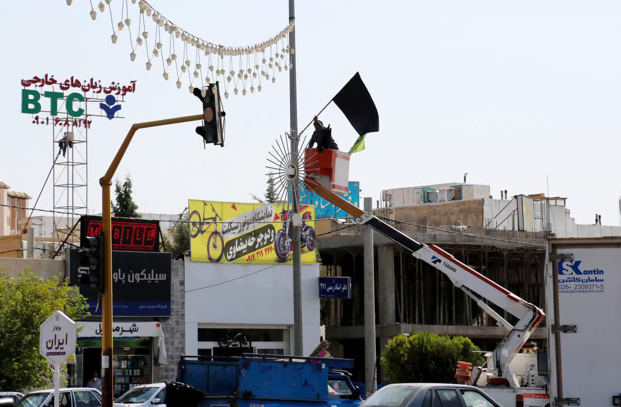 شهر صدرا عزادار حضرت اباعبدالله الحسین علیه السلام گردید شهر صدرا عزادار حضرت اباعبدالله الحسین علیه السلام گردید