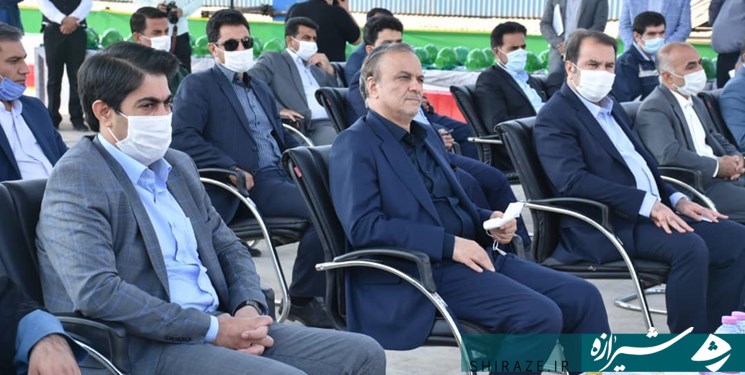کلنگ زنی طرح توسعه مجتمع صنعتی ذوب آهن پاسارگاد فارس