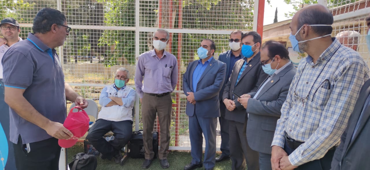 بهزیستی فارس میزبان تیمملی فوتبال نابینایان در شیراز بهزیستی فارس میزبان تیمملی فوتبال نابینایان در شیراز