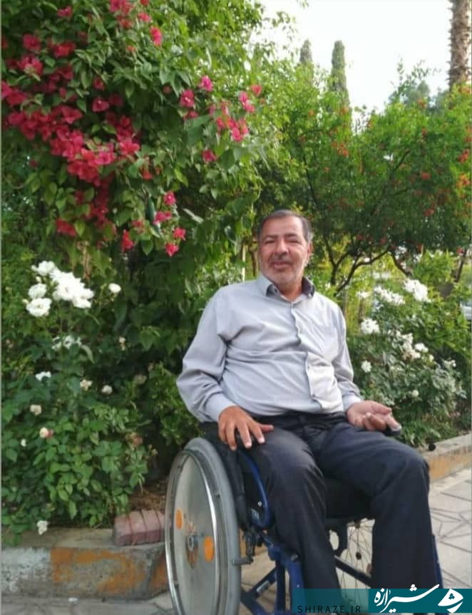 جانباز ۷۰ درصد شیرازی به یاران شهیدش پیوست