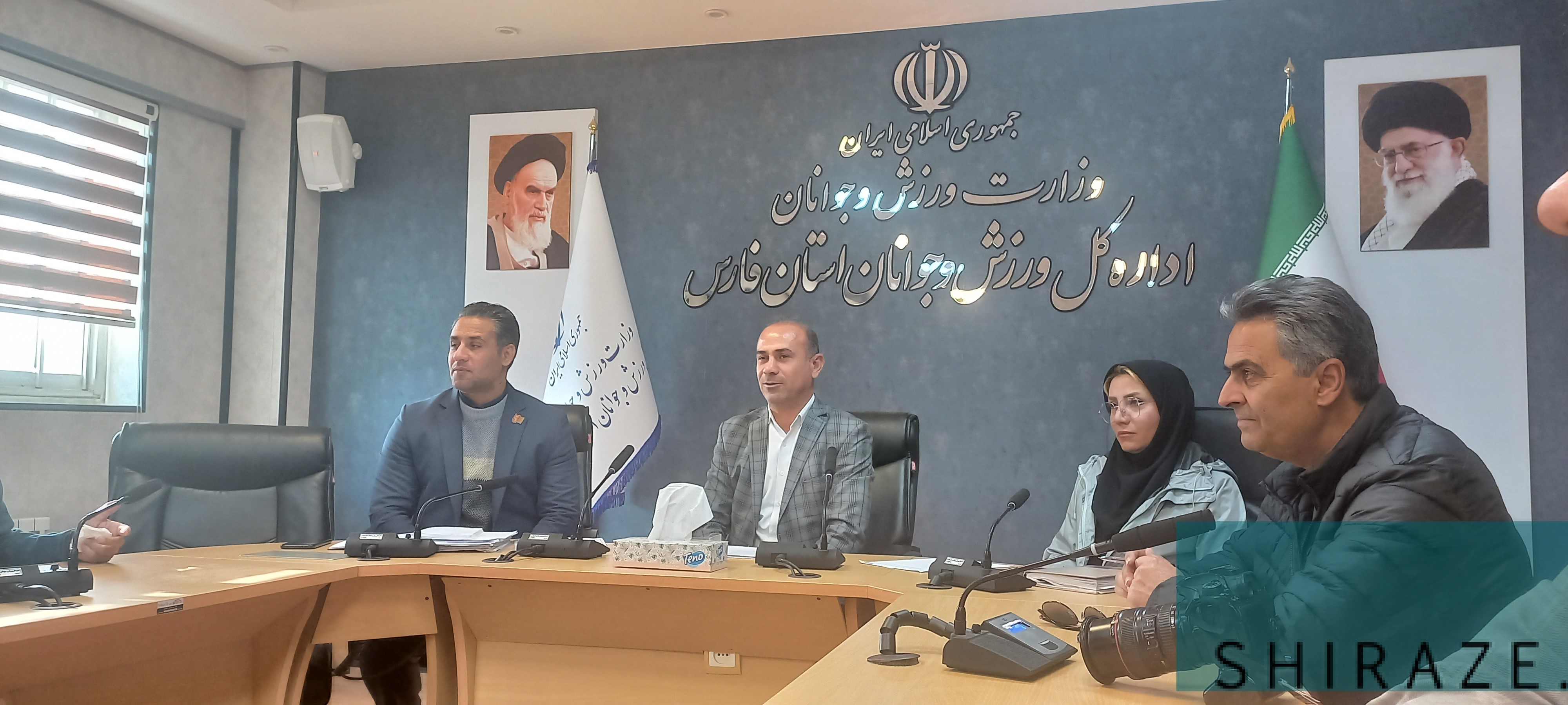 افتتاح جام پرچم در سالن شهید دستغیب شیراز افتتاح جام پرچم در سالن شهید دستغیب شیراز